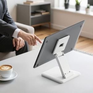 Soporte de Mesa para Monitor Aisens DT27T-445/ Inclinable/ hasta 10kg
