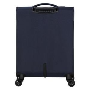 Maleta de Cabina American Tourister SummerRide Spinner 55cm/ 55x40x23cm/ 4 Ruedas/ Azul Marino