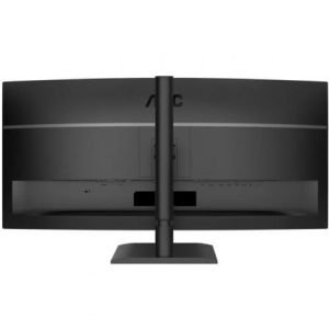 Monitor Profesional Ultrapanorámico Curvo AOC CU34E4CV 34"/ WQHD/ Multimedia/ Regulable en altura/ Negro