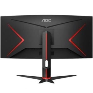 Monitor Gaming Ultrapanorámico Curvo AOC CU34G2XP/BK 34"/ WQHD/ 1ms/ 180Hz/ VA/ Negro