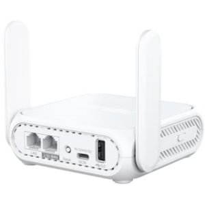 Router de Viaje Inalámbrico 5G Móvil Asus RT-BE58 Go/ WiFi 7/ 3600Mbps/ 2.4GHz 5GHz/ 2 Antenas/ WiFi 802.11be/ax/ac/n/a/ - n/b/g