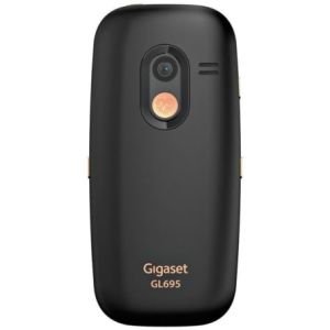 Teléfono Móvil Gigaset GL695 para Personas Mayores/ 4G/ Negro