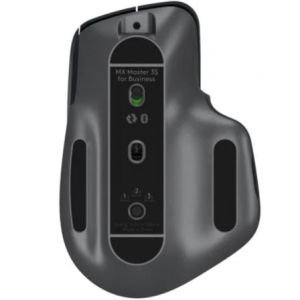 Ratón Ergonómico Inalámbrico Logitech MX Master 3S For Business/ Batería recargable/ Hasta 8000 DPI/ Grafito