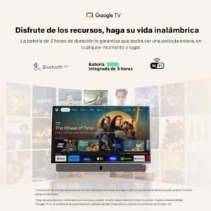 Televisor Portable Metz 24MPE7000Z 24"/ Full HD/ Smart TV/ WiFi