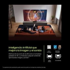 Televisor Samsung QLED Q7F4 TQ65Q7F4AU 65"/ Ultra HD 4K/ Smart TV/ WiFi