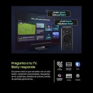 Televisor Samsung QLED Q8F TQ65Q8FAAU 65"/ Ultra HD 4K/ Smart TV/ WiFi